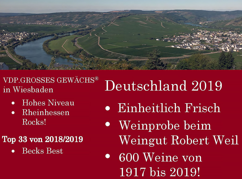 Deutschland Wein Tour 2020