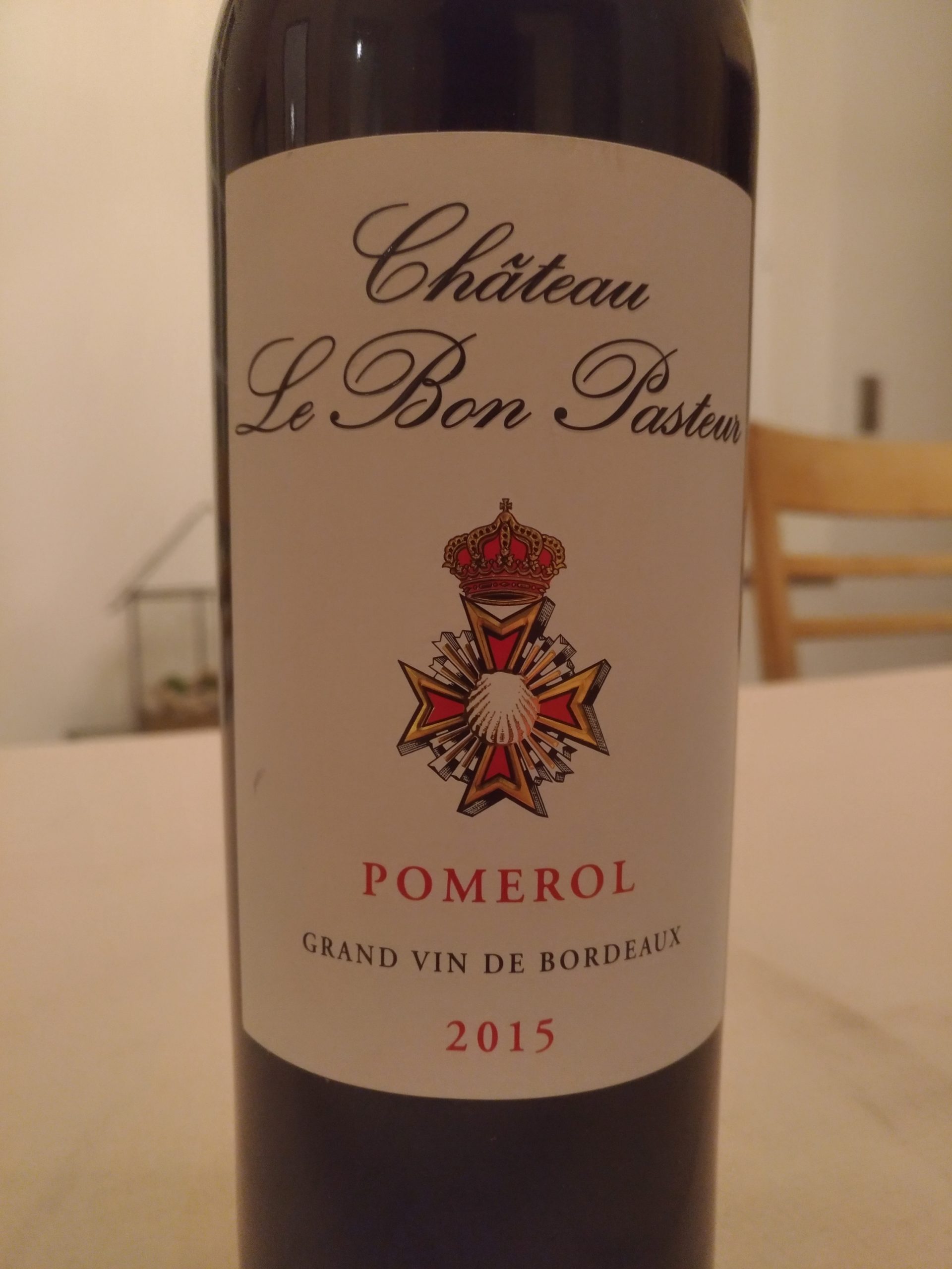 Bon Pasteur 2015 - Beckustator - yvesbeck.wine