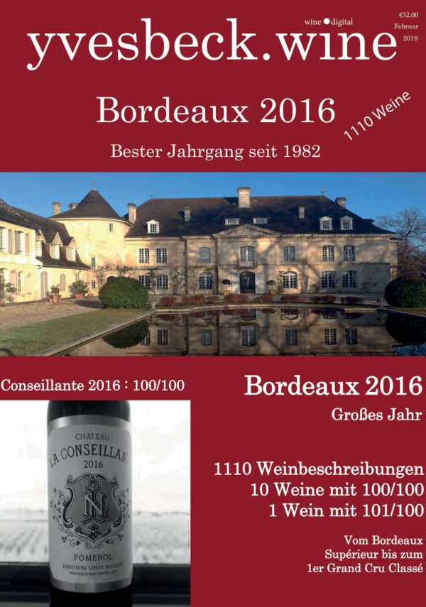 Bordeaux 2016 von Yves Beck