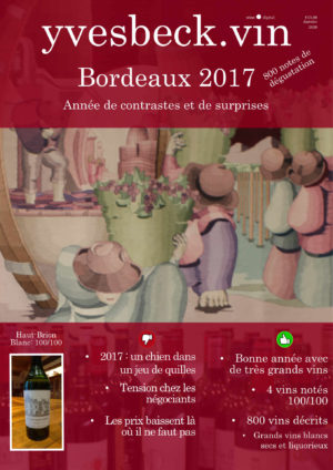 Bordeaux 2017 - les livrables