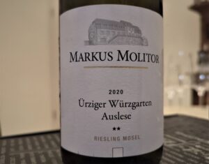 Markus Molitor Moselle - Ürziger Würzgarten Auslese