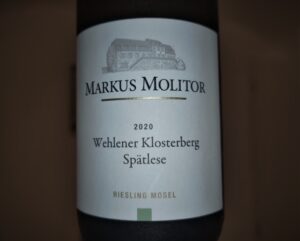 Markus Molitor Moselle - Wehlener Klosterberg Spätlese