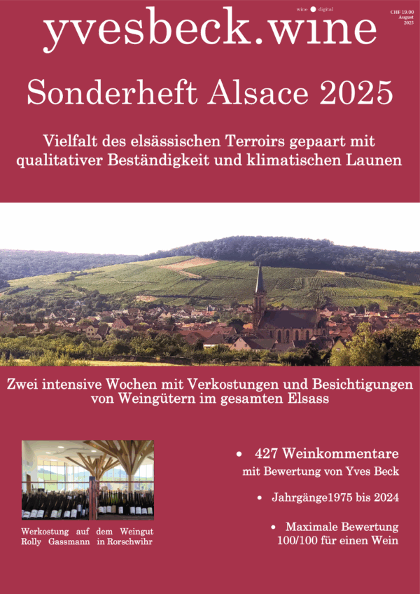Sonderheft Alsace 2025 - yvesbeck.wine