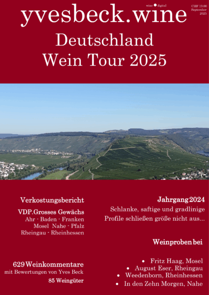 Deutschland Wein Tour 2025 - Yves Beck