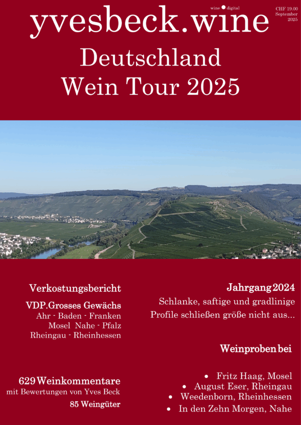 Deutschland Wein Tour 2025 - Yves Beck