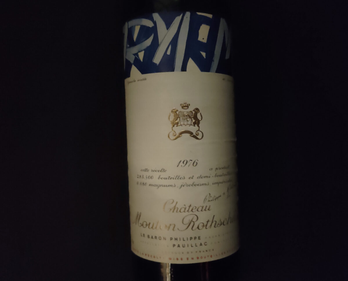 Mouton Rothschild 1976 - yvesbeck.wine