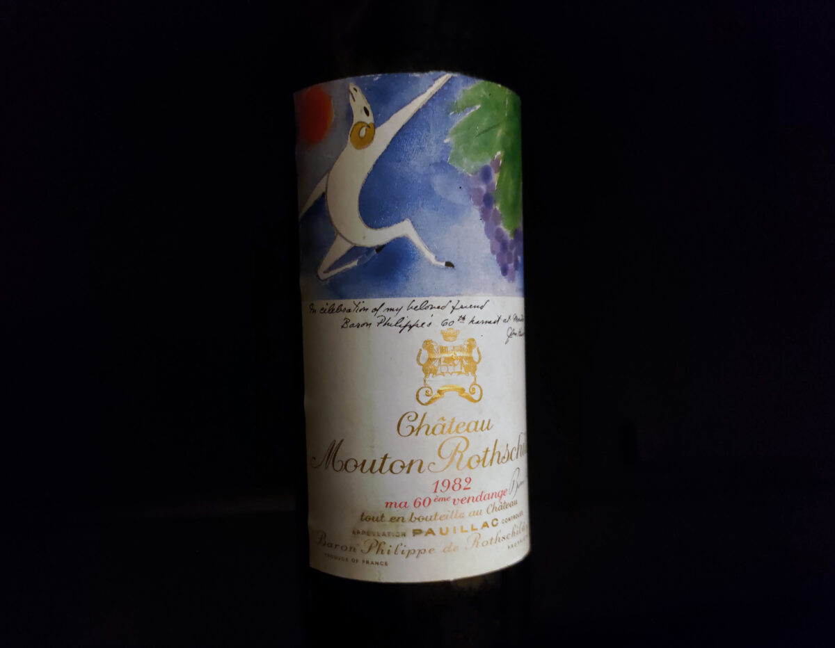 Mouton Rothschild 1982 - yvesbeck.wine