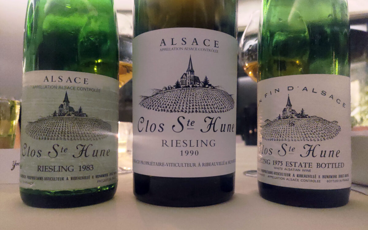 Clos Sainte Hune 1983 1990 1975 Trimbach - yvesbeck.wine