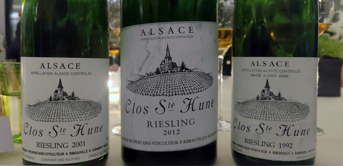 Clos Sainte Hune 2001 2012 1992 Trimbach - yvesbeck.wine