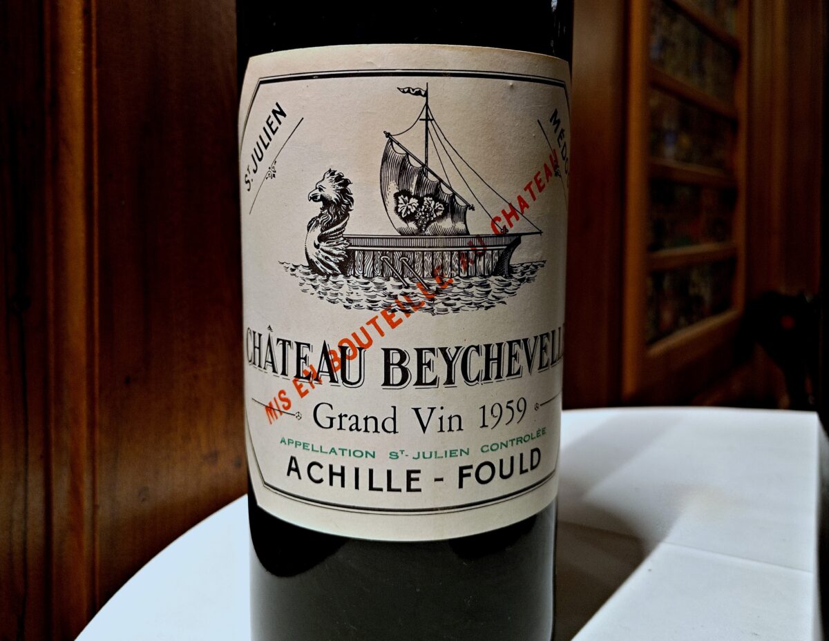 Château Beychevelle 1959 - Magnums Bordeaux - yvesbeck.wine © Yves Beck