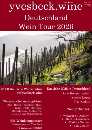 Deutschland Wein Tour 2026 - Yves Beck